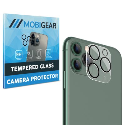 Mobigear - Apple iPhone 11 Pro Verre trempé Protection Objectif Caméra - Compatible Coque