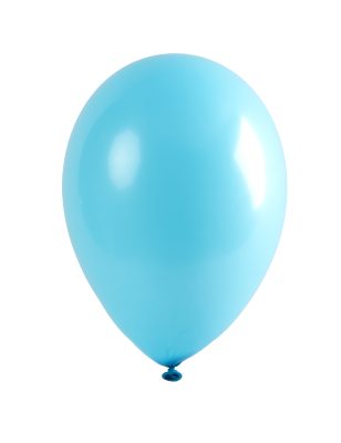 12 Ballons bleu clair 28 cm