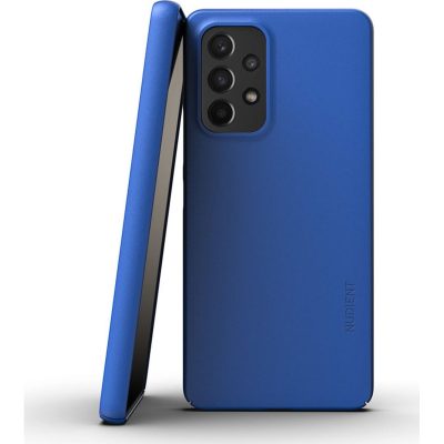 Nudient Thin Precise - Coque Samsung Galaxy A53 Coque Arrière Rigide - Blueprint Blue