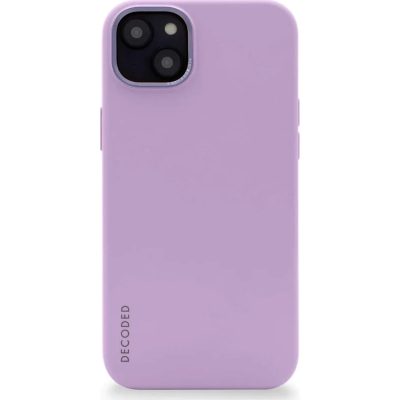 Decoded - Coque Apple iPhone 14 Coque arrière en Silicone Souple - Lavender