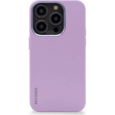 Decoded - Coque Apple iPhone 14 Pro Max Coque arrière en Silicone Souple - Lavender