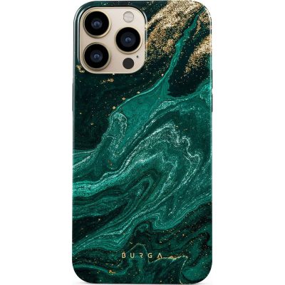 Burga Tough - Coque Apple iPhone 14 Pro Coque Arrière Rigide Antichoc - Emerald Pool