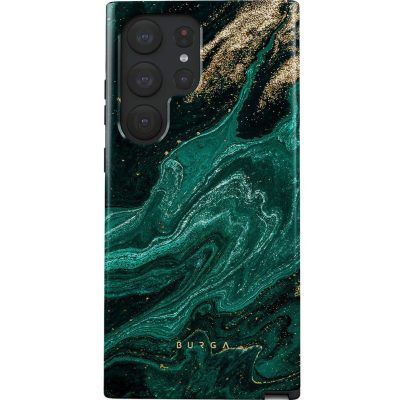 Burga Tough - Coque Samsung Galaxy S23 Ultra Coque Arrière Rigide Antichoc - Emerald Pool