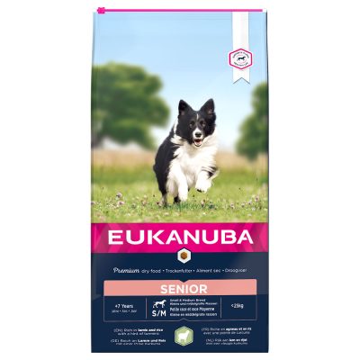 Eukanuba Senior Small & Medium Breed agneau