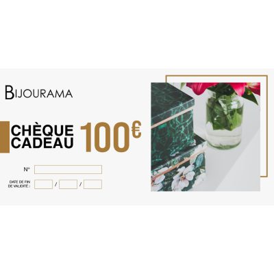 Chèque Cadeau 100? Bijourama