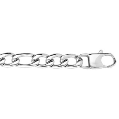 Bracelet en acier maille 1+3 largeur 9mm et longueur 22cm