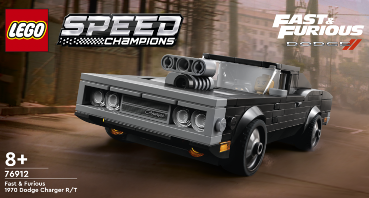 Fast & Furious 1970 Dodge Charger R/T - Lego - 76912
