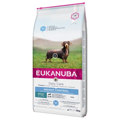 Eukanuba Daily Care Weight Control Small/Medium Adult - lot % : 2 x 15 kg