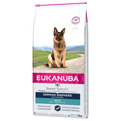 Lots économiques Eukanuba Breed Nutrition 2 x 12 kg - Berger Allemand (2 x 12 kg)