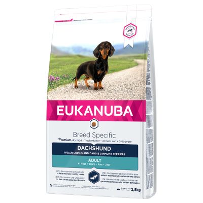 Eukanuba Adult Breed Specific Teckel - lot % : 3 x 2
