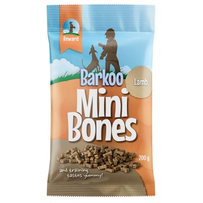 Lot Barkoo Mini Bones 4 x 200 g ou 8 x 200 g  - agneau (4 x 200 g)
