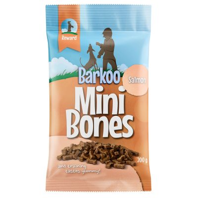 Lot Barkoo Mini Bones 4 x 200 g ou 8 x 200 g  - saumon (4 x 200 g)