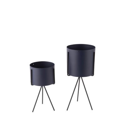 2-cache-pots-rond-metal-present-time-pedestal