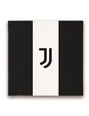 20 Serviettes en papier Juventus 33 x 33 cm