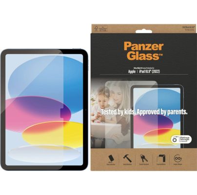 PanzerGlass Ultra-Wide Fit - Apple iPad 10 (2022) Verre trempé Protection d'écran - Compatible Coque