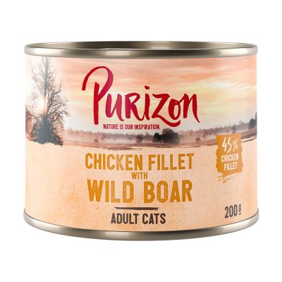 Purizon Adult 6 x 200 g - sans céréales - filet de poulet