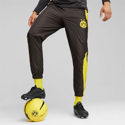 PUMA Pantalon d'avant-match 23/24 Borussia Dortmund pour Homme
