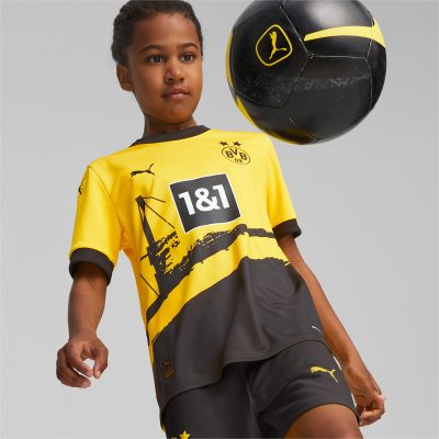 PUMA Maillot Home 23/24 Borussia Dortmund Enfant et Adolescent pour Homme