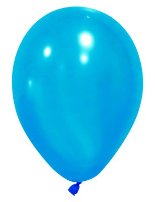 24 Ballons bleus foncés 25 cm
