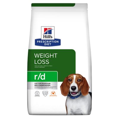 Hill's Prescription Diet Canine r/d Weight Reduction poulet  - 10 kg