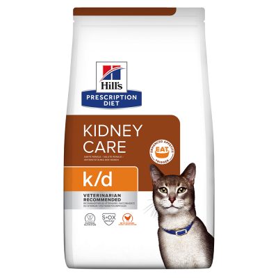 Hill's Prescription Diet Feline k/d Kidney Care poulet - 8 kg