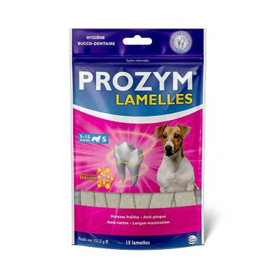 Lamelles Prozym - lot % : pour les petits chiens (5 - 15 kg)