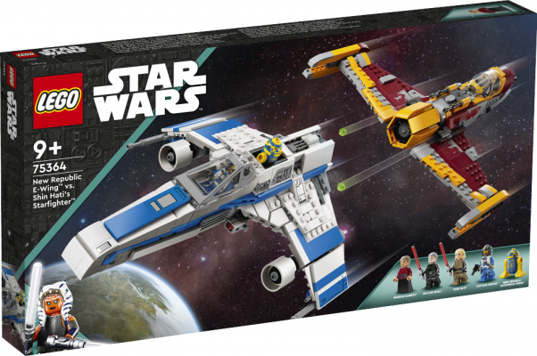 L’E-wing la Nouvelle République contre le Chasseur de Shin Hati - LEGO® STAR WARS - 75364