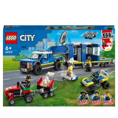 Le camion de commandement mobile de la police - LEGO® City - 60315