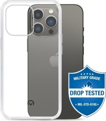 Mobilize Naked Protection - Coque Apple iPhone 13 Pro Coque Arrière Rigide Antichoc - Transparent