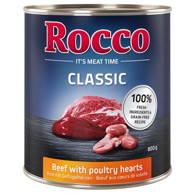 Lot Rocco Classic 24 x 800 g - bœuf