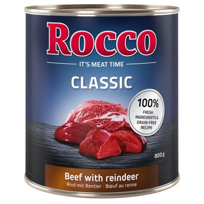 Lot Rocco Classic 12 x 800 g  - bœuf