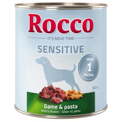 Lot Rocco Sensitive 24 x 800 g - gibier