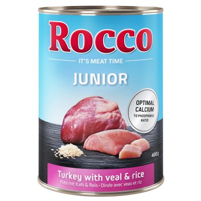 Rocco Junior 24 x 400 g - dinde