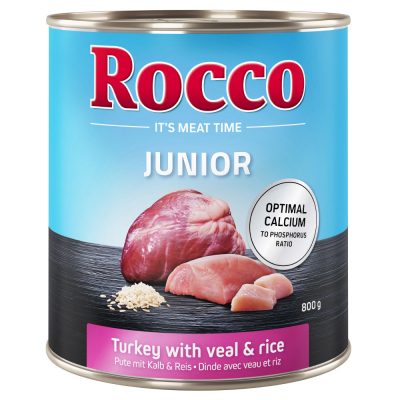 Rocco Junior 6 x 800 g - dinde
