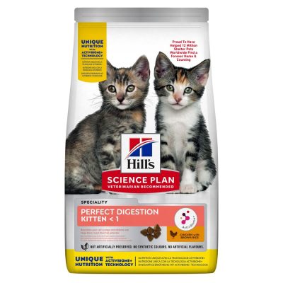 Hill's Science Plan Kitten Perfect Digestion pour chaton  - lot % : 2 x 10 kg