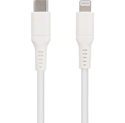 Grab n Go - Câble USB-C vers Apple Lightning 1 mètre - Blanc