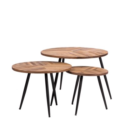 3-tables-basses-rondes-metal-teck-recycle-drawer-bobokan