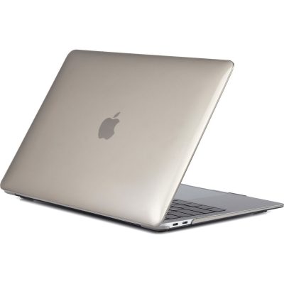 Mobigear Glossy - Apple MacBook Air 13 Pouces (2018-2020) Coque MacBook Rigide - Gris