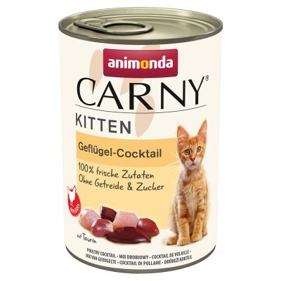 Animonda Carny Kitten 12 x 400 g - cocktail de viandes