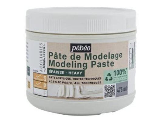 Pâte De Modelage - Épaisse - Studio Green - Pébéo - 475 Ml