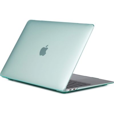 Mobigear Glossy - Apple MacBook Air 13 Pouces (2018-2020) Coque MacBook Rigide - Vert