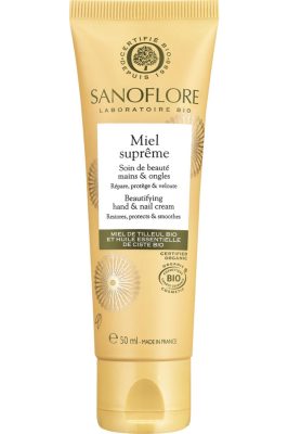 Crème mains nourrissante Miel Suprême                                - Sanoflore