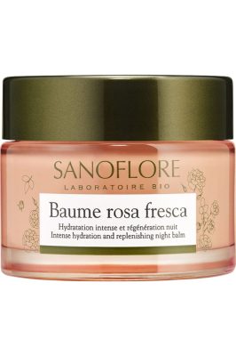 Crème de nuit regénérante Rosa Fresca                                - Sanoflore