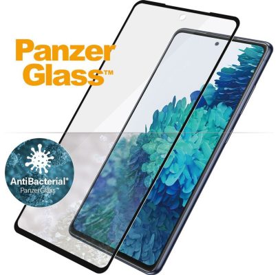 PanzerGlass Edge to Edge - Samsung Galaxy S20 FE Verre trempé Protection d'écran - Compatible Coque - Noir