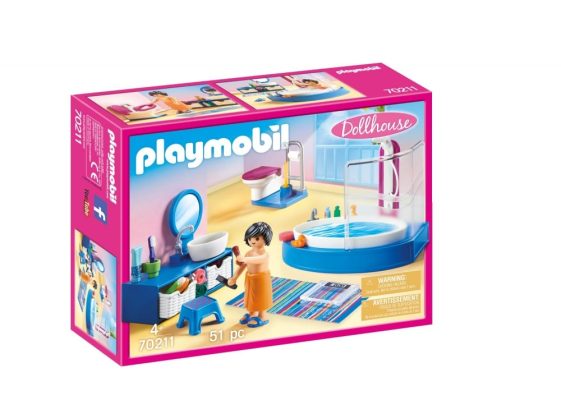 Salle de bain avec baignoire - Playmobil® - La Maison traditionnelle - 70211