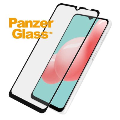 PanzerGlass Edge to Edge - Samsung Galaxy A32 4G Verre trempé Protection d'écran - Compatible Coque - Noir