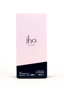 Tampons hygiéniques avec applicateur bio - Normal                                - Jho