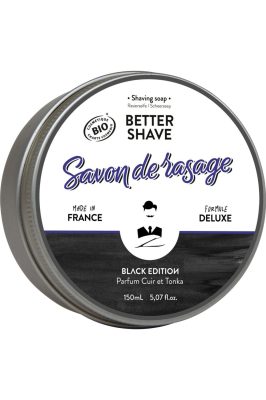 Savon de rasage Better Shave - Black Edition                                - Monsieur Barbier