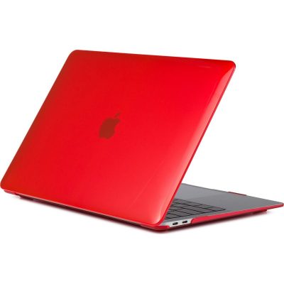 Mobigear Matte - Apple MacBook Pro 13 Pouces (2020-2022) Coque MacBook Rigide - Rouge