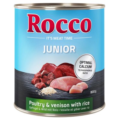 Rocco Junior 6 x 800 g - volaille